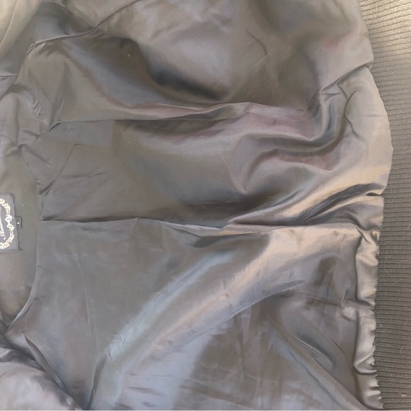 Ambiance black quilted bomber jacket - Picture 7 of 8